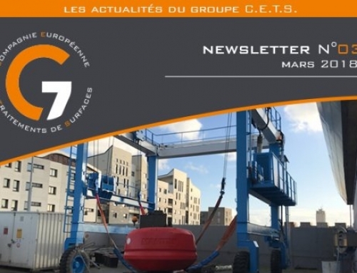 NEWSLETTER N°3 – Mars 2018